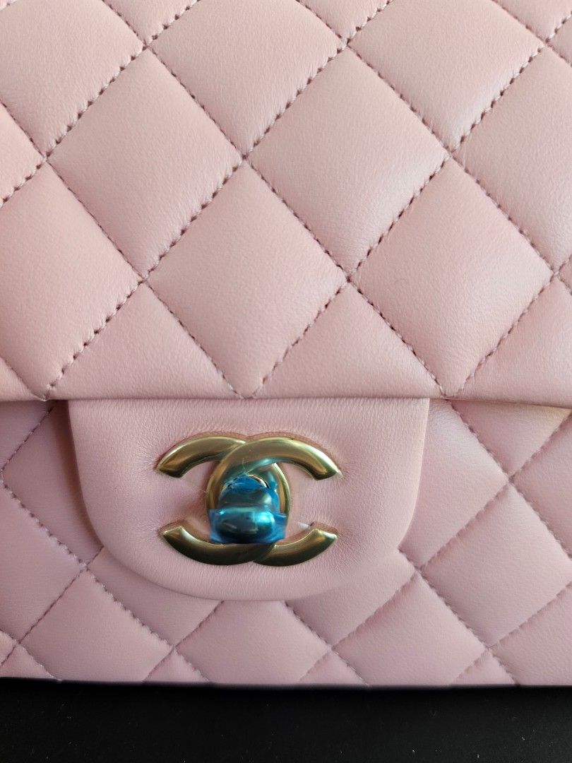 BRAND NEW Chanel 22K Classic Flap Bag Small Size Sakura Pink