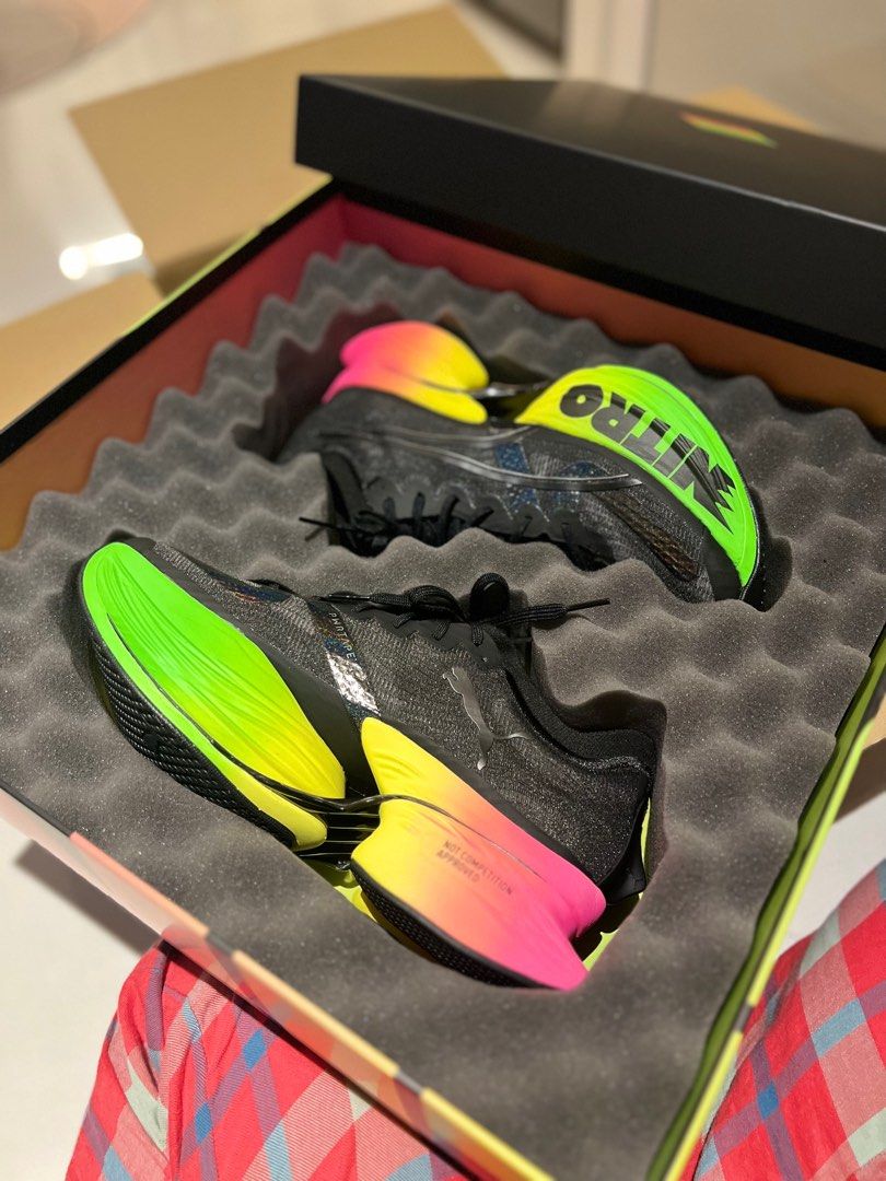 Puma shop plaid shoes