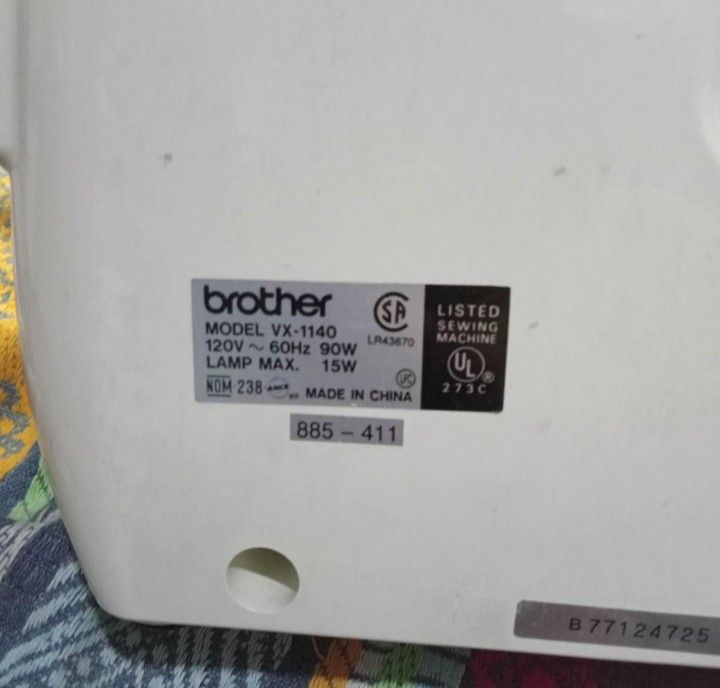 Brother VX 1140 Sewing machine on Carousell