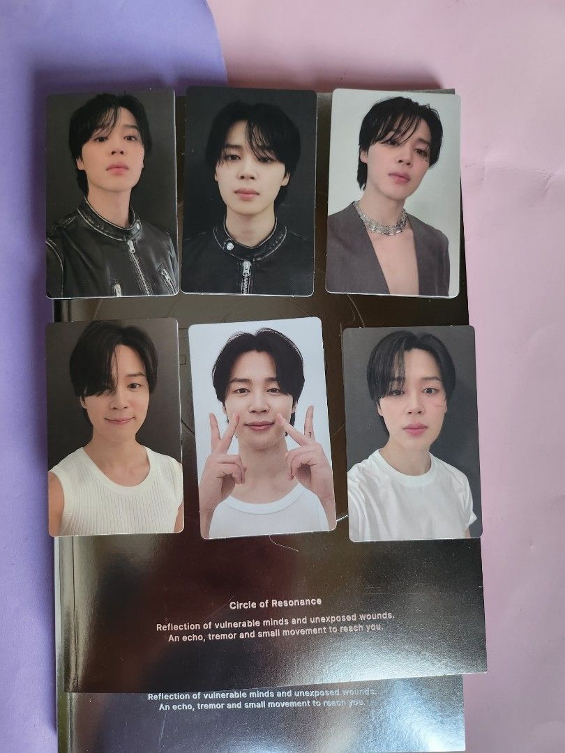 BTS JIMIN 'FACE' ALBUM NON RANDOM PC (Category: K-Wave Merchandise) located in Mandaluyong City. Submitted by wheretonext (Listing ID 1231877713, Image 1). Description: BTS JIMIN 'FACE' NON RANDOM PHOTOCARDS ONHAND AND READY TO SHIP PHP 100 EACH MINT CONDITION.
