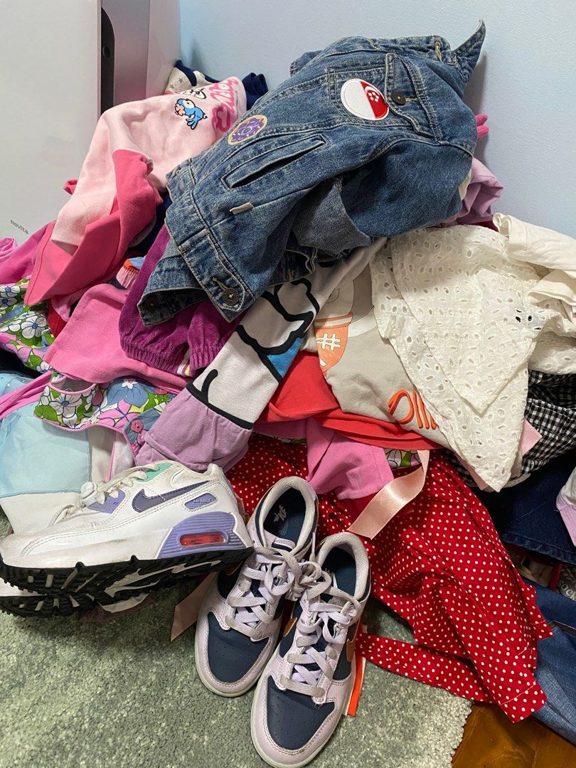 Bundle 60 items girls clothes shoes