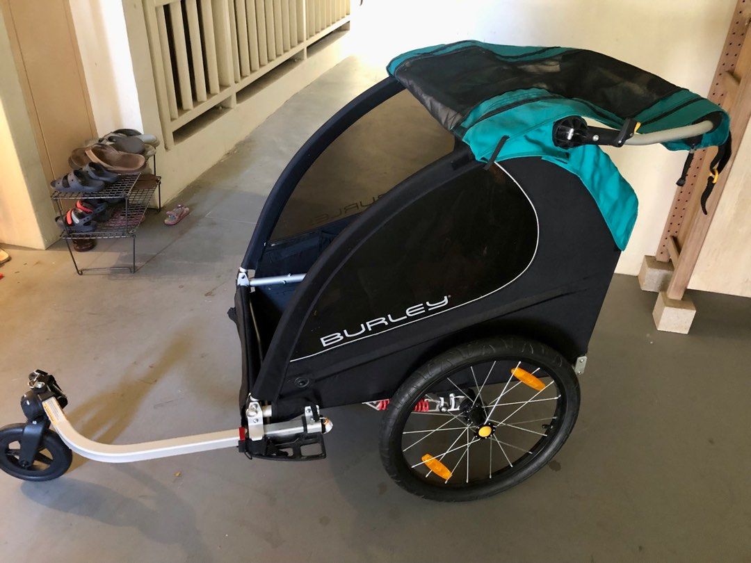 Burley encore double bike trailer clearance
