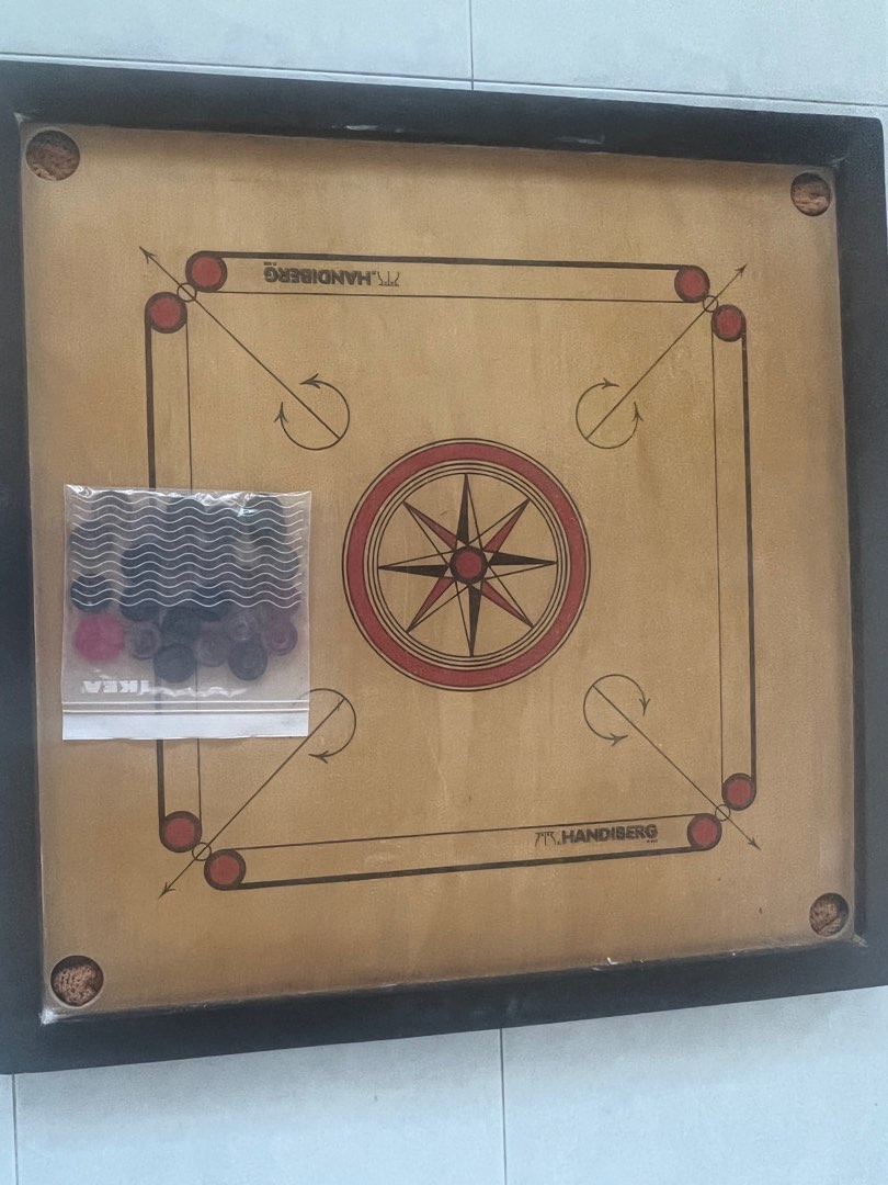 CAROM BOARD (USED), Everything Else on Carousell