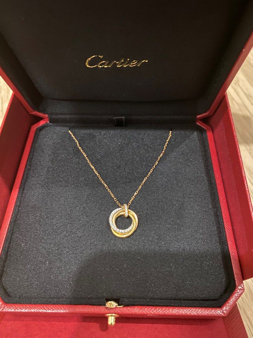 Cartier sales trinity necklace