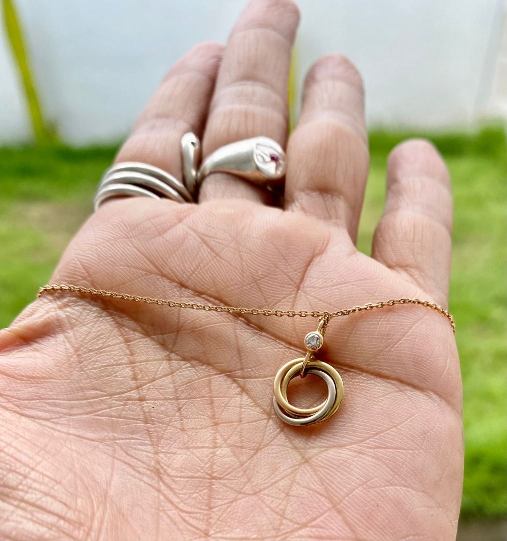 Cartier Trinity Necklace lightly used
