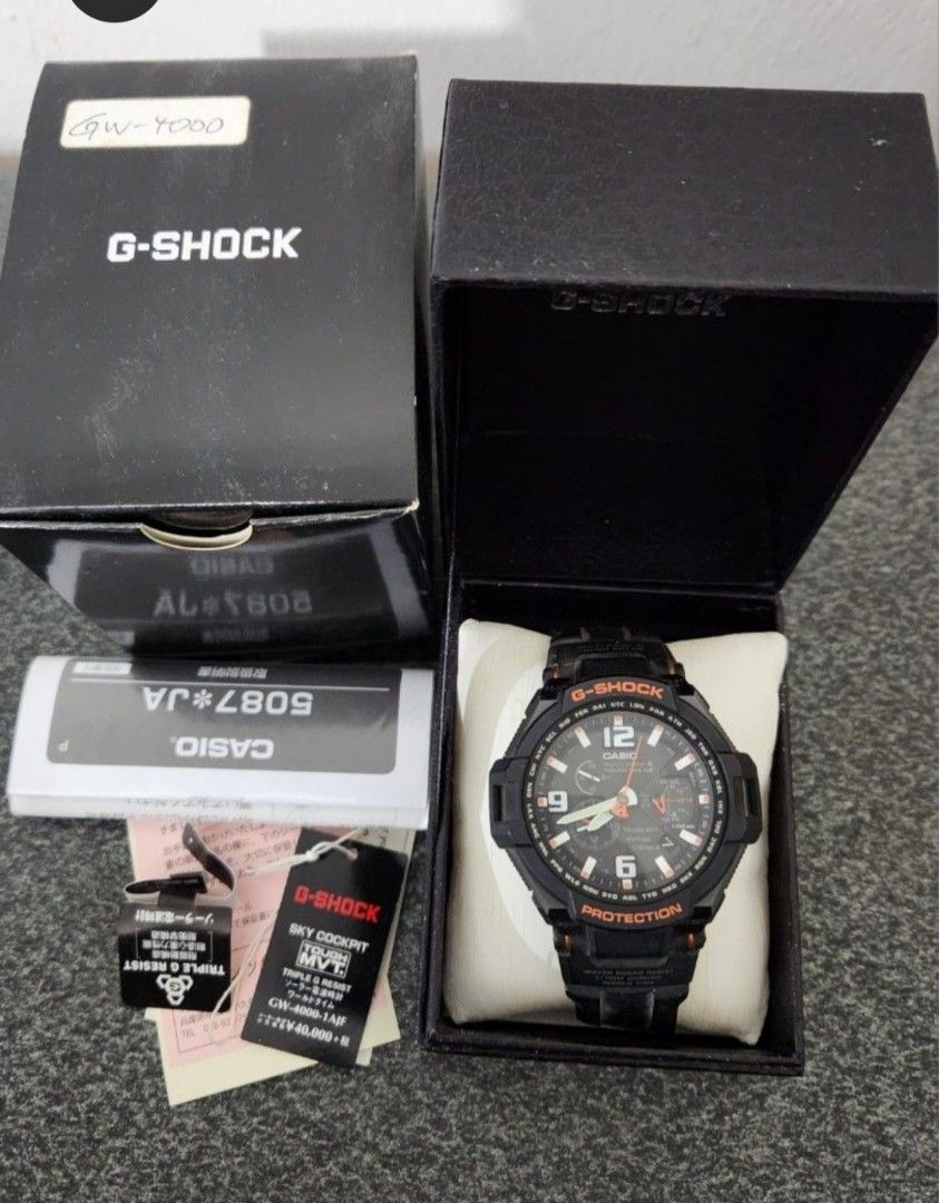 Casio g shock gw 4000 best sale