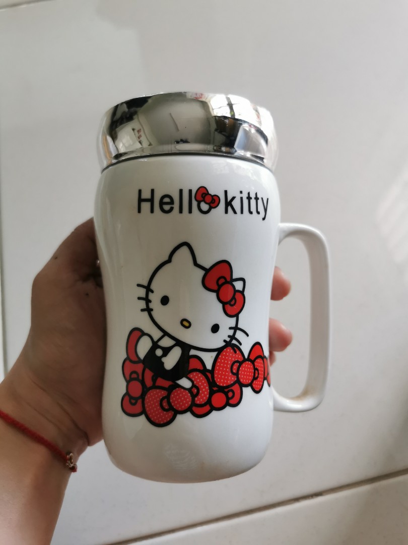 Ceramic Mugs Hello Kitty Mug Furniture And Home Living Kitchenware And Tableware Other 