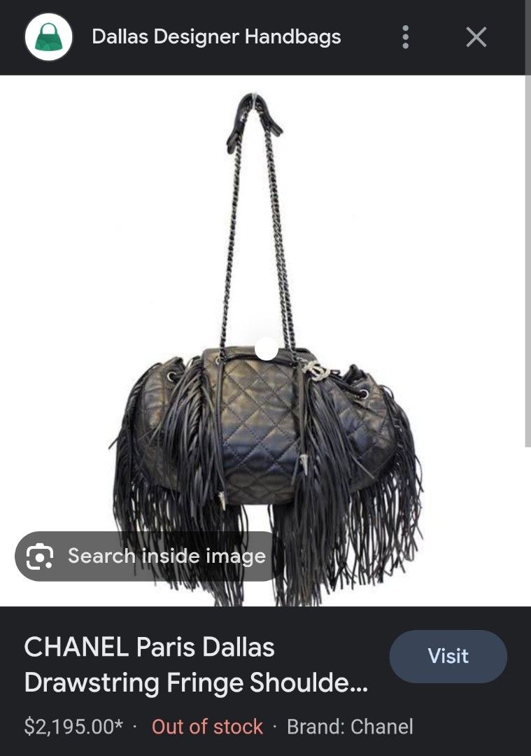 Chanel Dallas Drawstring Bag, Luxury, Bags & Wallets on Carousell