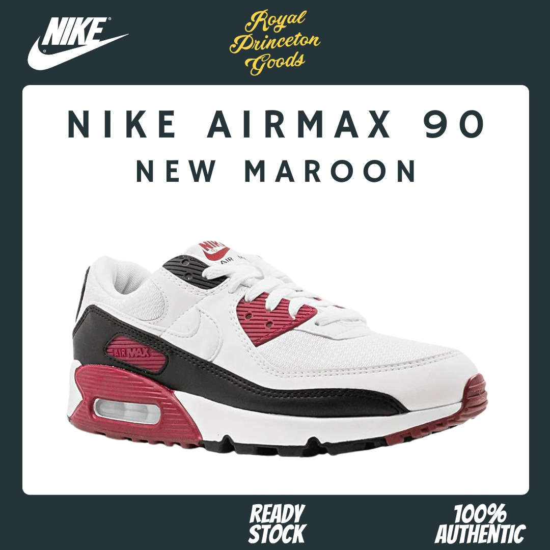 Royal maroon air max 90 sales