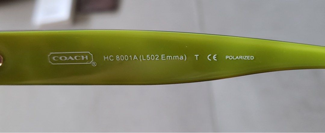 Coach emma polarized sunglasses 2025