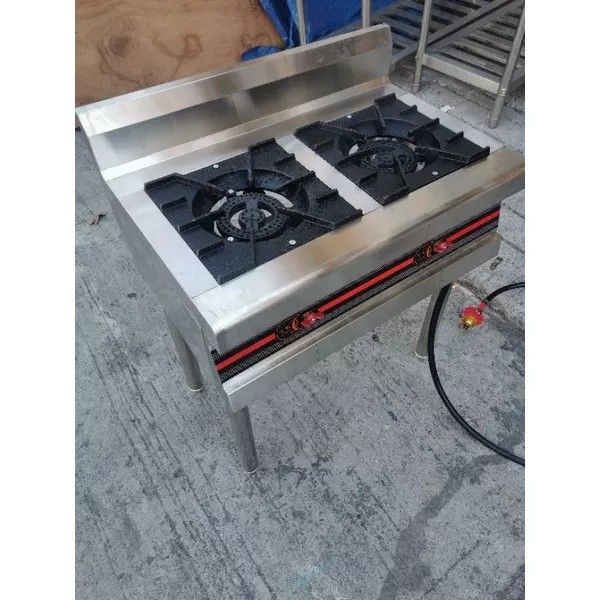 Commercial Double High Pressure Stove, Furniture & Home Living