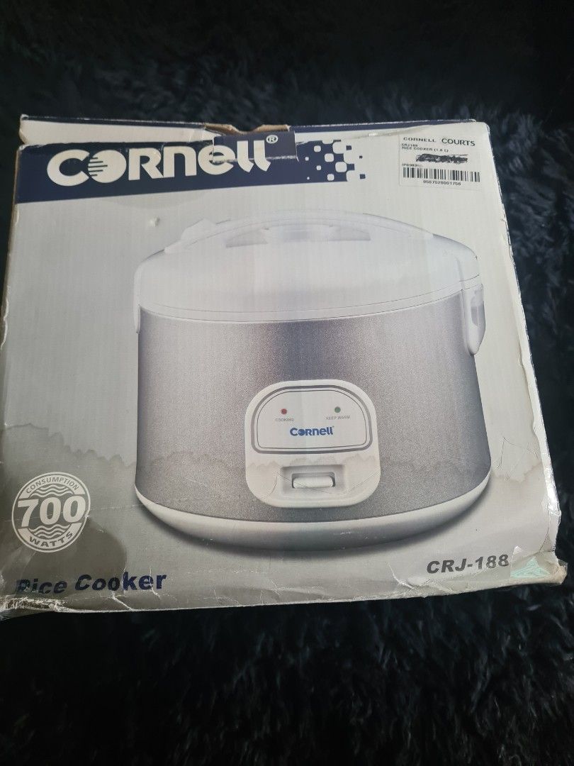 Cornell Rice cooker 1.8 litres, TV & Home Appliances, Kitchen