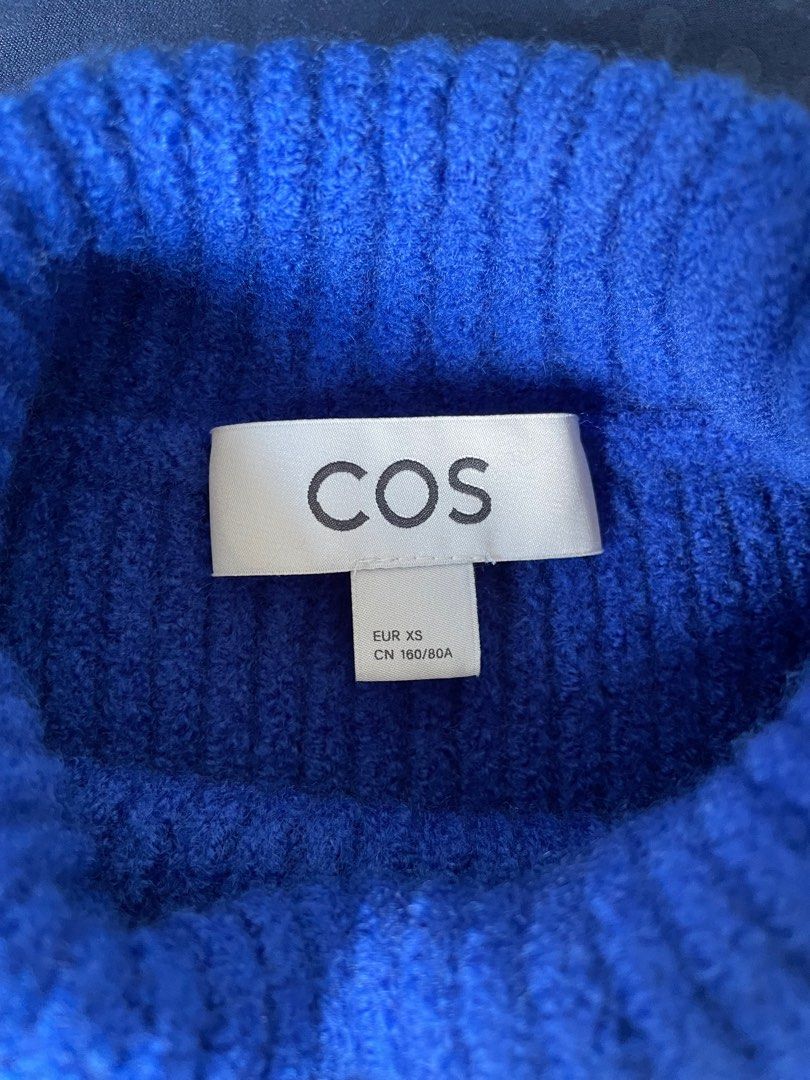 Cos blue sweater hot sale