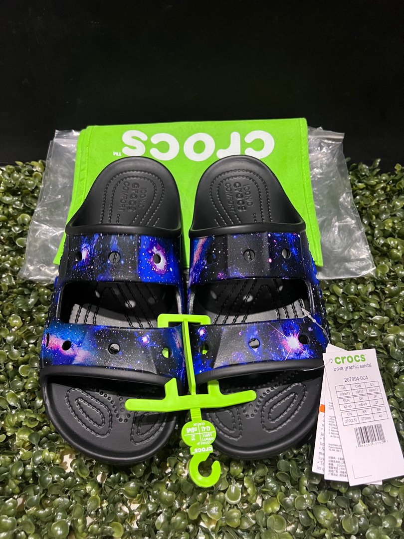 Crocs Baya Graphic Sandal M9 / W11 on Carousell