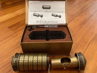 Original - The Da Vinci Code Cryptex Proposal Gift - Ring Case