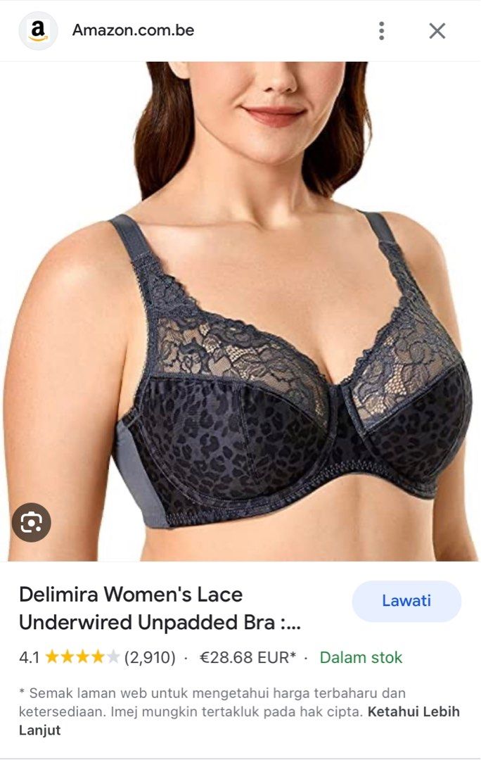 Delimira 36C / 38B, Women's Fashion, New Undergarments & Loungewear on  Carousell