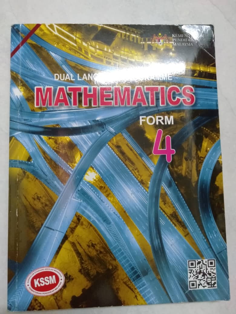 DLP MATHEMATICS FORM 4 TEXT BOOK, Hobbies & Toys, Books & Magazines ...