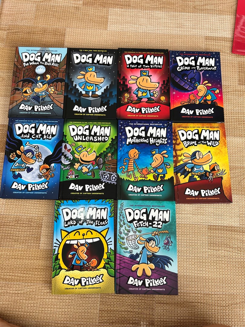 Dog Man comics, Hobbies & Toys, Books & Magazines, Comics & Manga on Carousell