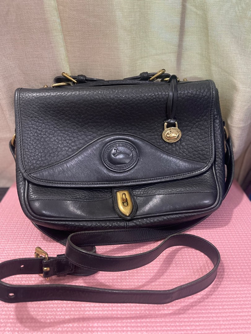 Dooney & Burke Leather Vintage Bag, Luxury, Bags & Wallets on Carousell