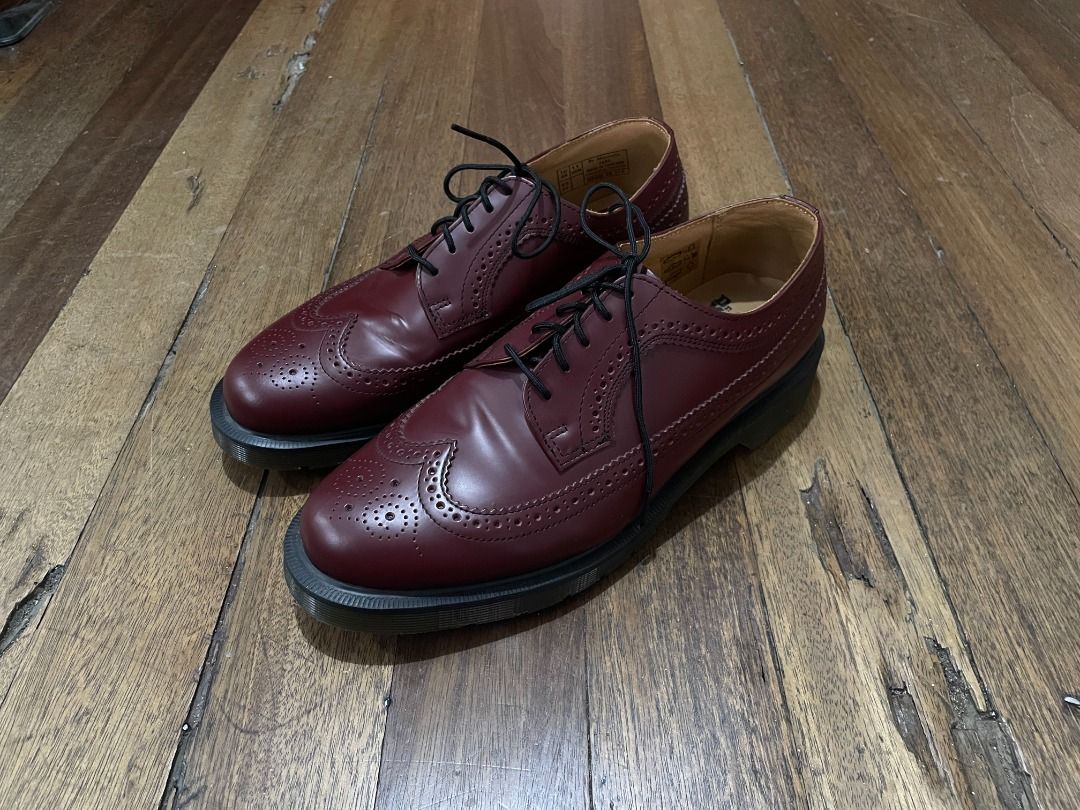 Dr Martens 3989 Brogues In Cherry Red 2024 www.kirazlidis