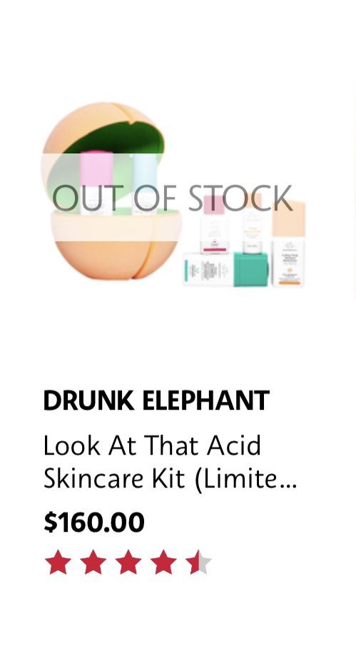 Drunk Elephant Look At That Acid