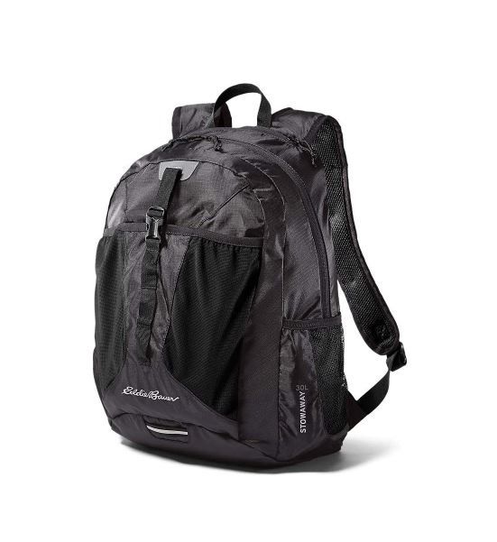 Eddie Bauer Stowaway Packable 30L Backpack Black
