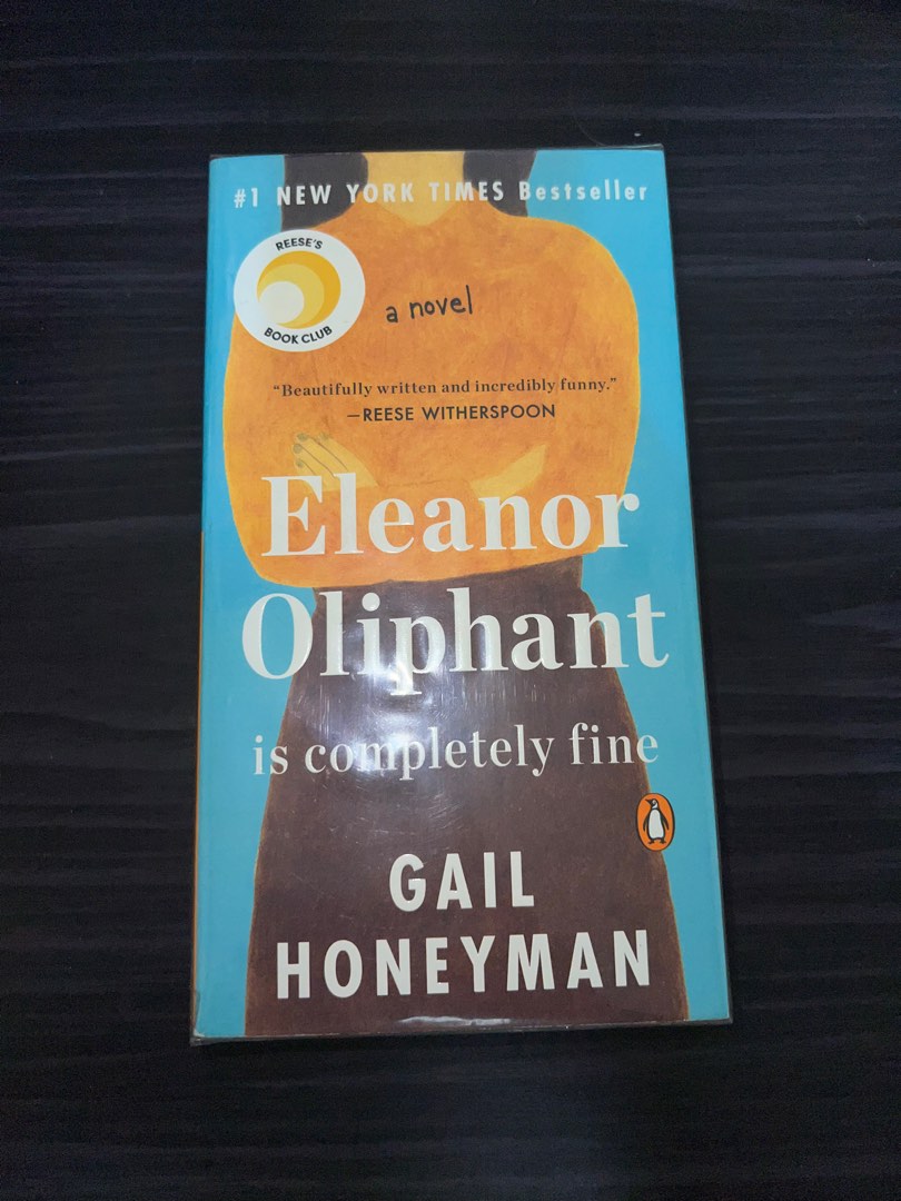 Book cover of Eleanor Oliphant is Completely Fine highlighting everyday rituals