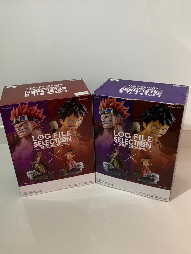 Eustass Kid & Monkey D Luffy Set - Log File Selection - One Piece ...