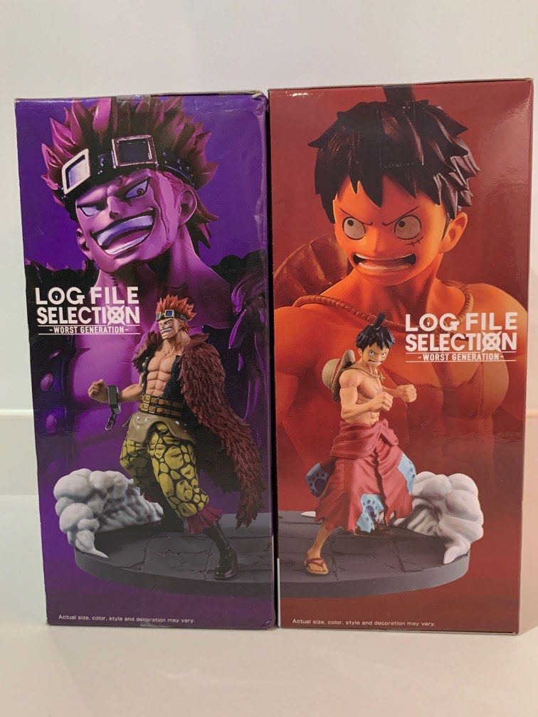 Eustass Kid & Monkey D Luffy Set - Log File Selection - One Piece ...
