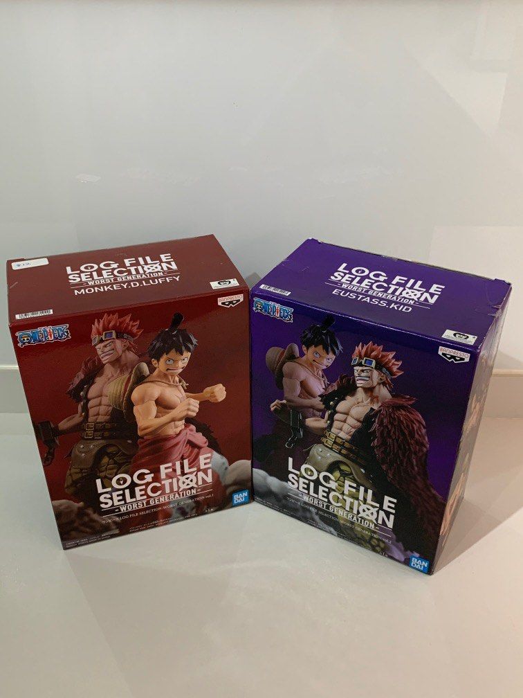 Eustass Kid & Monkey D Luffy Set - Log File Selection - One Piece ...
