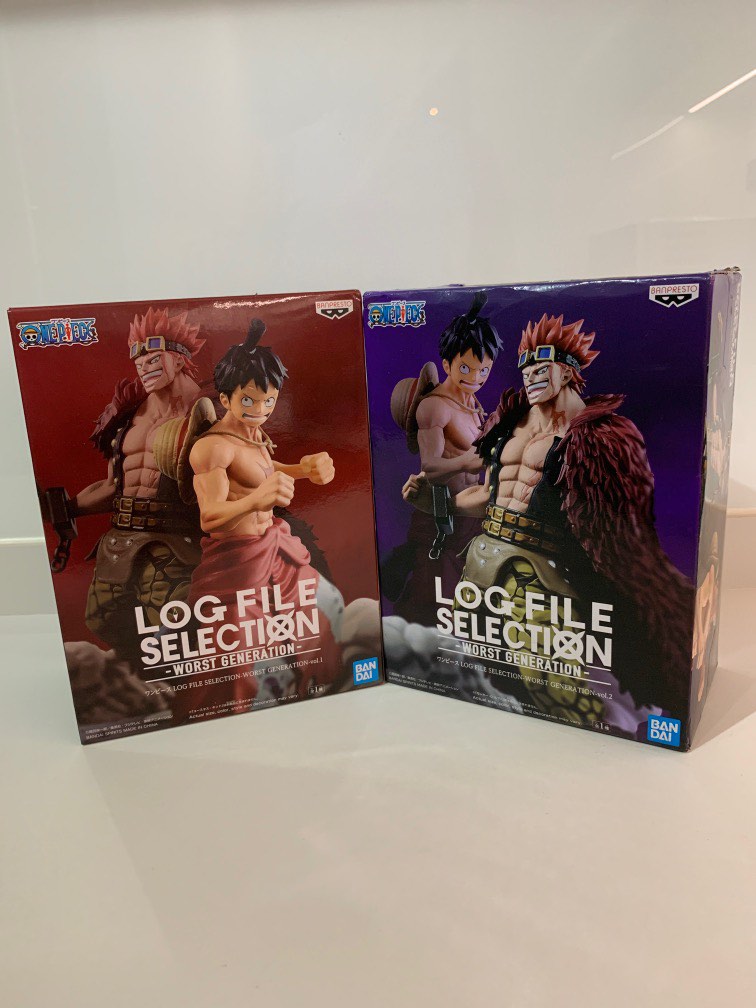 Eustass Kid & Monkey D Luffy Set - Log File Selection - One Piece ...