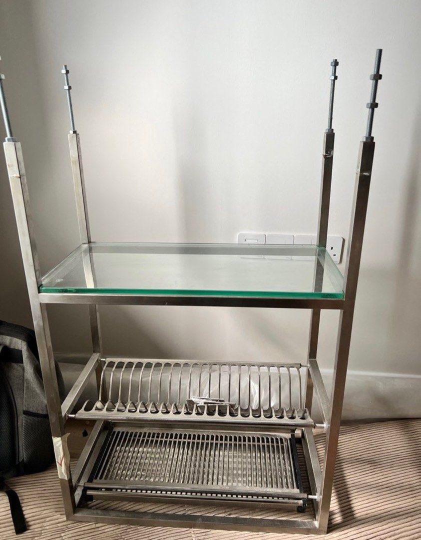 Excel Hardware Ceiling Dish Rack, Furniture & Home Living, Bathroom