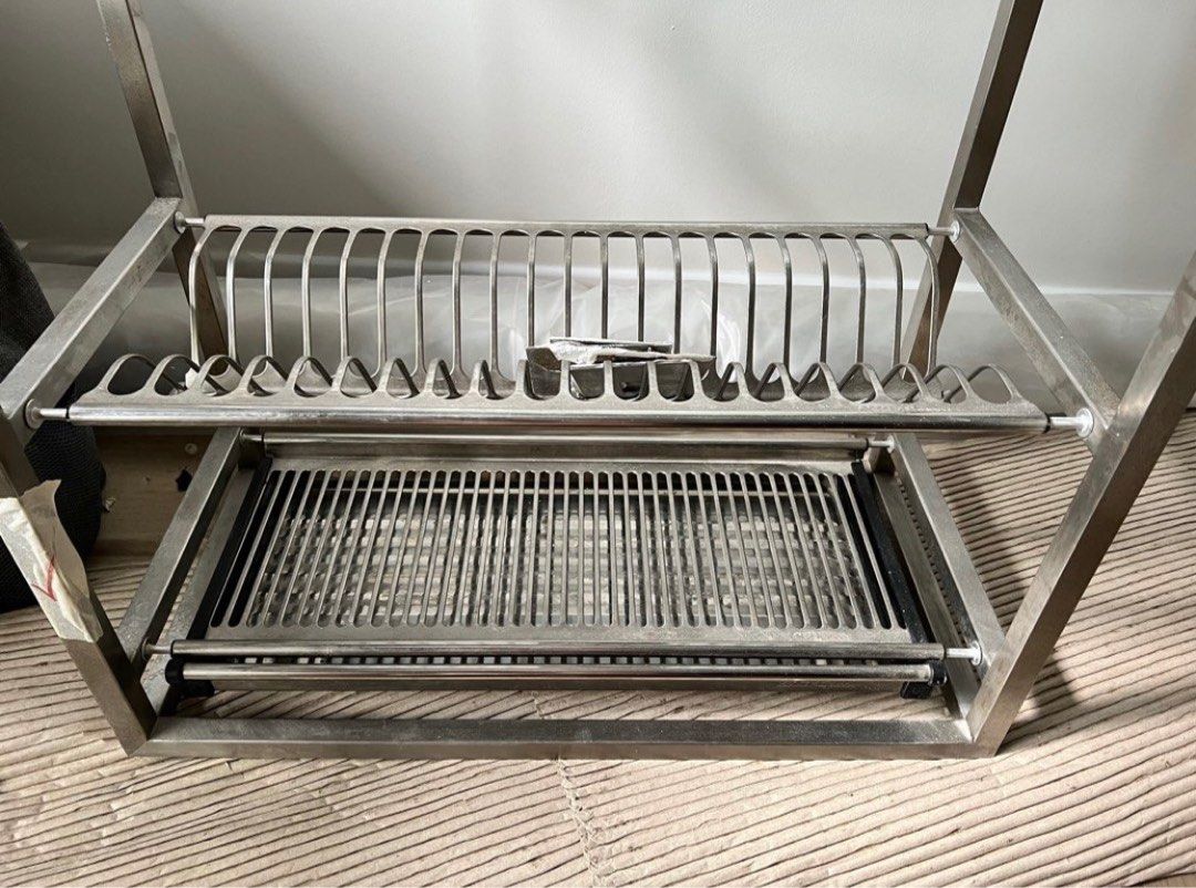 Excel Hardware Dish Rack Excel Hardware Ceiling Dish Rack, Furniture & Home Living, Bathroom ...