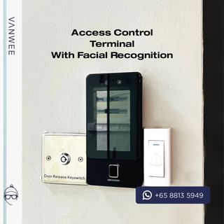 Facial Recognition Door Access System Installation Package for Offices / Residental