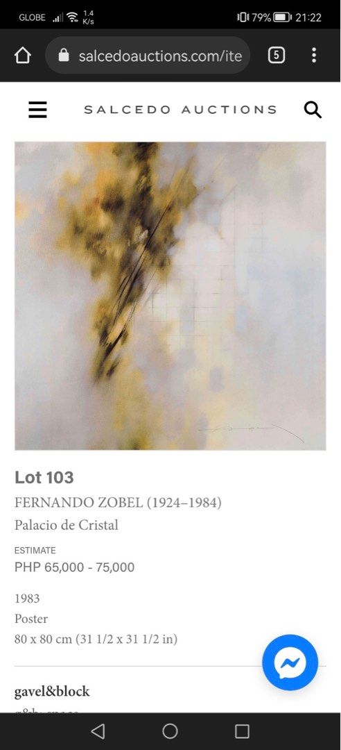 Fernando Zobel Litograph Print (Category: Art & Prints) located in Makati City. Submitted by gentsrackmnl (Listing ID 1231860389, Image 3). Description: Fernando Zobel (1924-1984) Offset Lithograph Print From Museo de Arte Abstracto Español in Cuenca, Spain Palacio de Cristal 1983 24 in x 24 in (Unframed) 36 in x 36 in (Framed).
