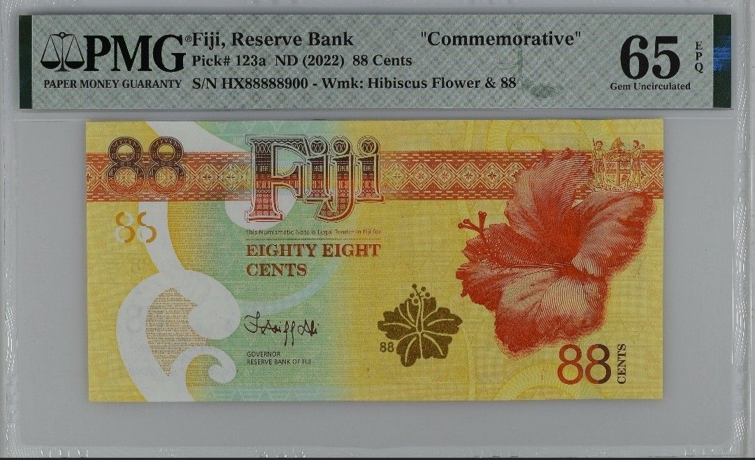 This Fiji 2000 2,000 Dollars - PMG - Paper Money Guaranty