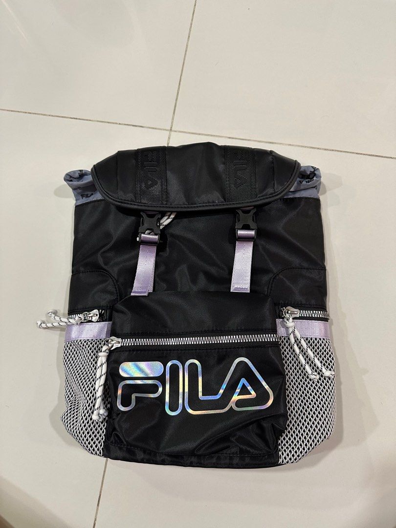 fila black and purple