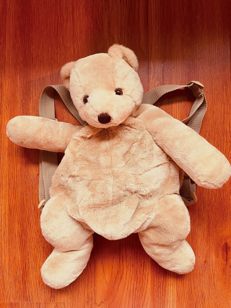 Teddy bear backpack hotsell 90s