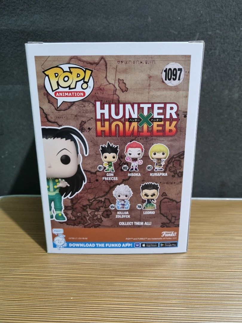 Funko Pop Anime Hunter X Hunter Illumi Zoldyck LA Comic Convention