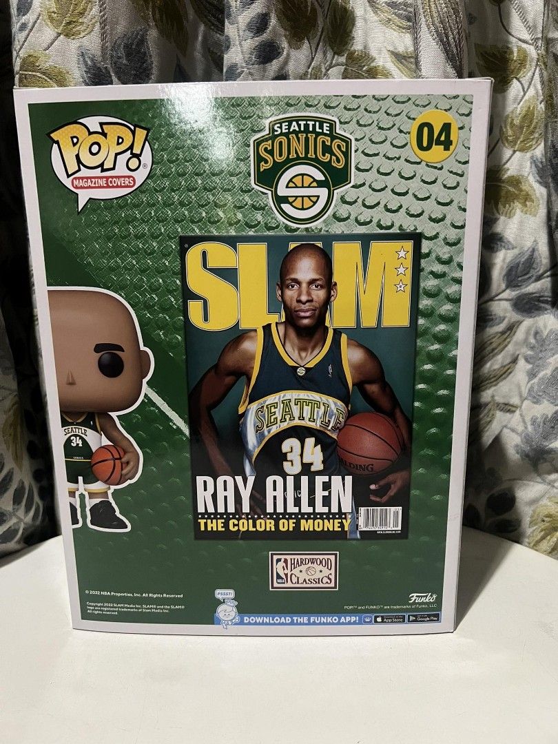 NBA Slam Ray Allen Funko Pop! Cover