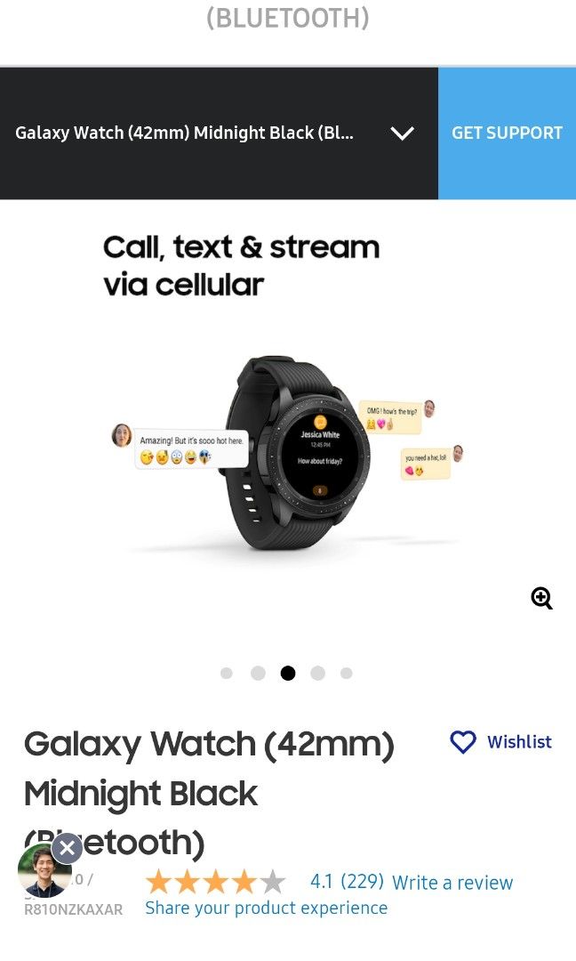 Galaxy watch 42mm sales black friday