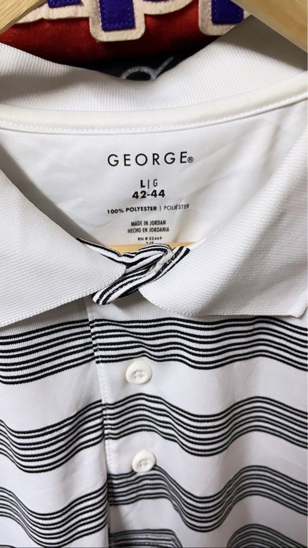 GEORGE Polo Shirt Men s Fashion Coats Jackets and Outerwear on