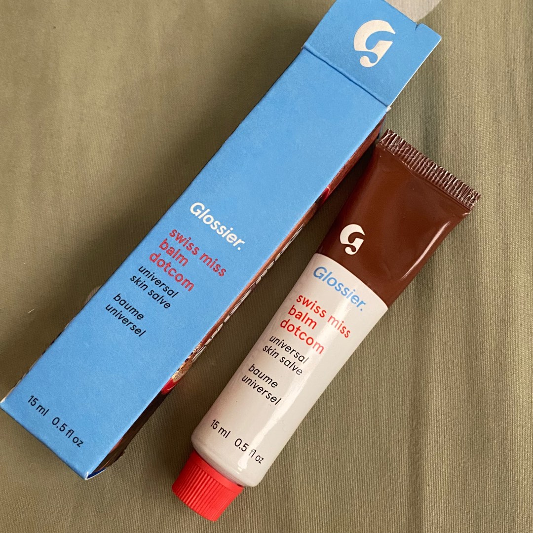 glossier balm dotcom in swiss miss, Beauty & Personal Care, Face ...