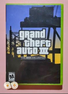 Grand Theft Auto III - [OG XBOX Game] [NTSC / ENGLISH Language] [CIB / Complete In Box]