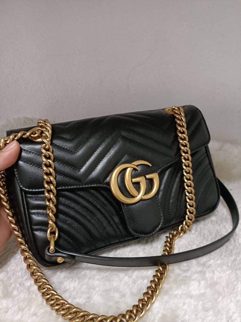 Gucci marmont Sling bag Luxury Bags Wallets on Carousell