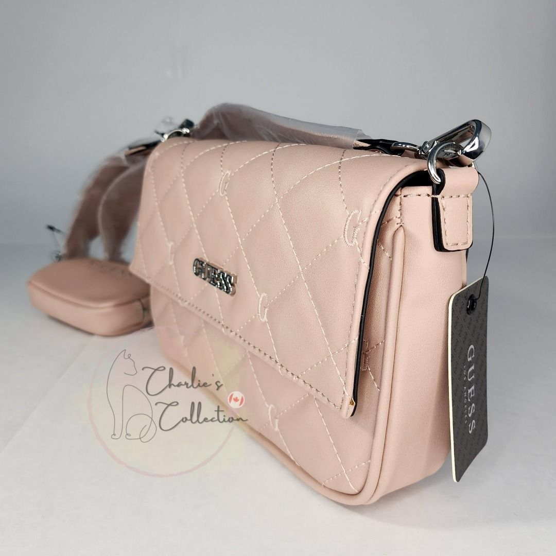 GUESS womens Markham Crossbody Bag purse