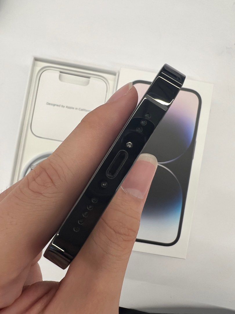 [HAVE BUYING RECEIPT TOGETHER] IPHONE 14 PRO SPACE BLACK 256GB BATTERY