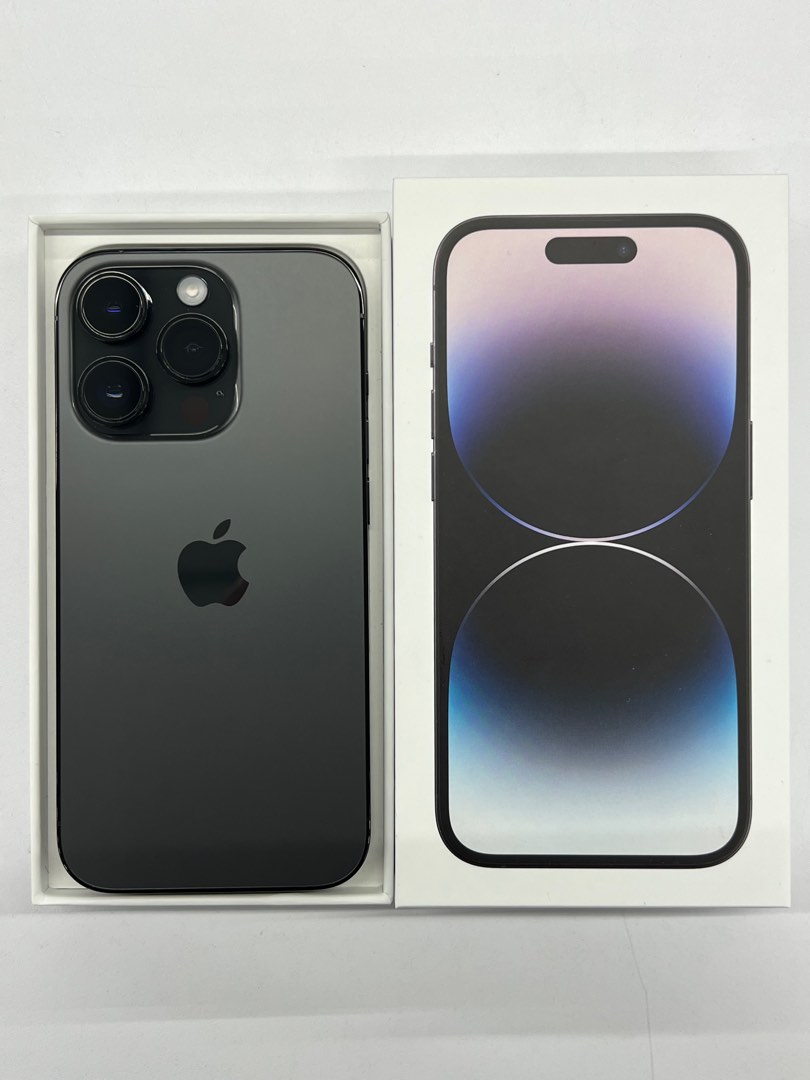 [HAVE BUYING RECEIPT TOGETHER] IPHONE 14 PRO SPACE BLACK 256GB BATTERY