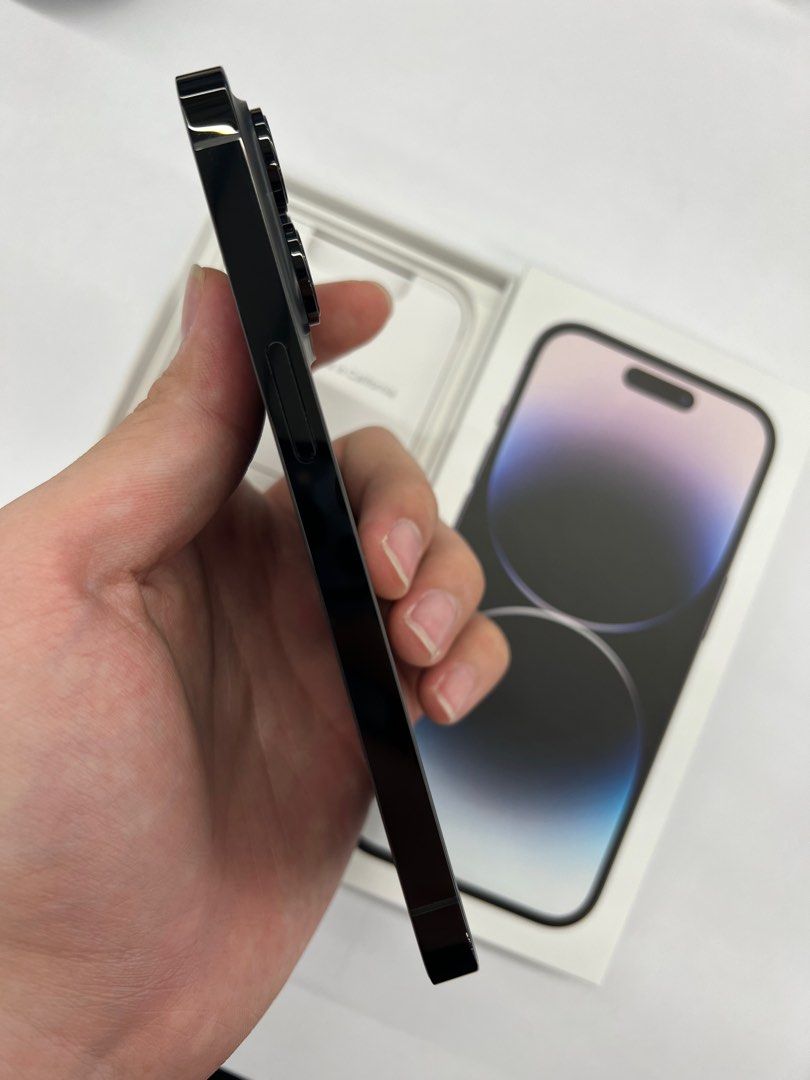 [HAVE BUYING RECEIPT TOGETHER] IPHONE 14 PRO SPACE BLACK 256GB BATTERY