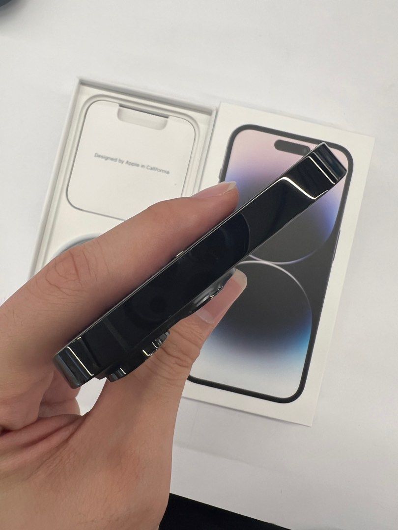 [HAVE BUYING RECEIPT TOGETHER] IPHONE 14 PRO SPACE BLACK 256GB BATTERY